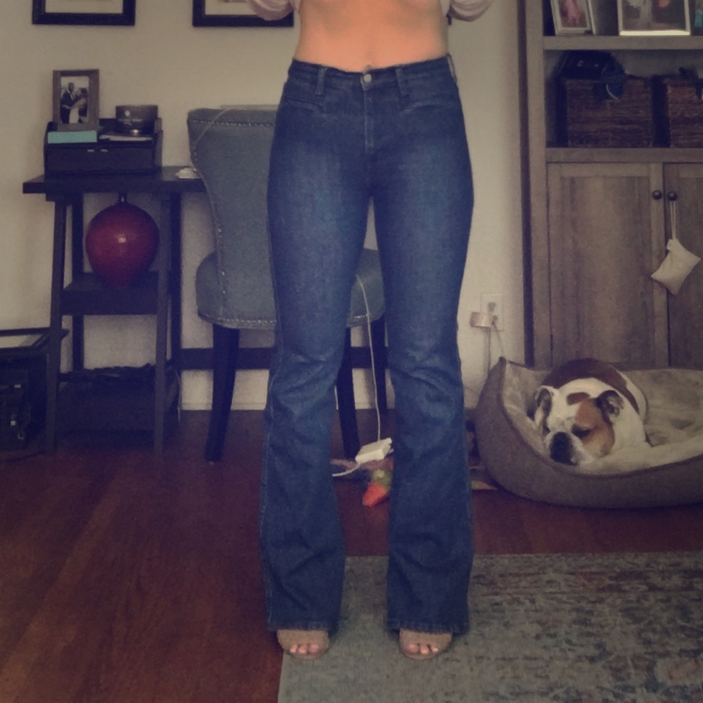 Madewell Flea Market Flares